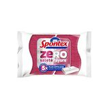 Spontex - Zero-badspons - 2 sponzen 5x effectiever zonder krassen - Anti-kalk