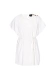 DreiMaster Klassik DreiMaster Jurk offwhite