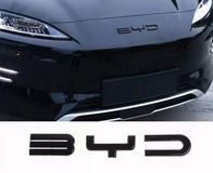 Lampa BYD Motorkap Embleem Zwart – Premium Hood Badge