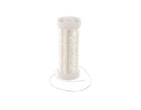 Elastisch nylondraad, transparant, 0,50 mm, 20 m.