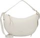 Coccinelle Leren Handtas Schoudertas C-Easy Handle Bag Blanco Crème