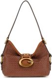 GUESS Camden Mini Shoulder Bag Cognac