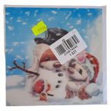 Susy Card 11427671 Mylo Snowman 3D wenskaart Kerstmis