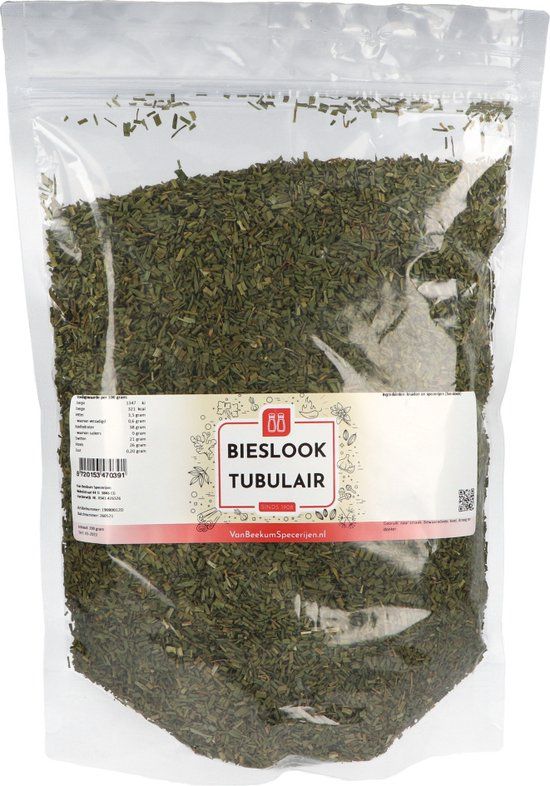 Van Beekum Specerijen - Bieslook Tubulair - 200 gram