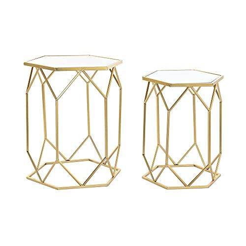 DKD Home Decor Set van 2 tafels, standaard
