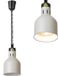 HENDI Warmtelamp - verstelbaar cilindrisch - wit - aluminium - ⌀175x(H)250mm