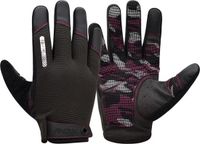 RDX Sports Gants de sport T2 - Doigts entiers Brun - M