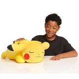 Pokemon Pikachu slapende pluche - 45 cm premium pluche in slaaphouding