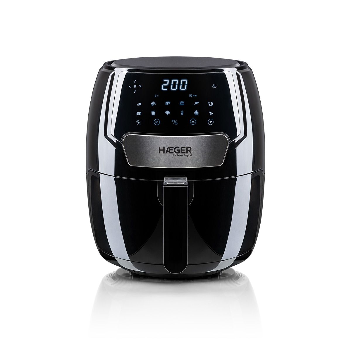 Haeger Air Feast Digital Airfryer - 4.2L - 1500W - Zwart