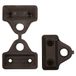 tenax Clips, net, 5 cm, zwart, 12 clips