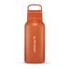 LifeStraw Go-serie - Geïsoleerde roestvrijstalen waterfilterfles voor reizen en dagelijks gebruik, verwijdert bacteriën, parasieten en microplastics, verbetert de smaak, 1 liter Kyoto Orange