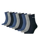 PUMA heren sokken, marineblauw/grijs/nachtblauw