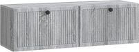 vidaXL Meuble TV mural Gris sonoma 98 x 31 x 30 cm Bois traité