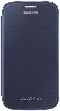 Samsung Galaxy Core Flip Cover Blauw