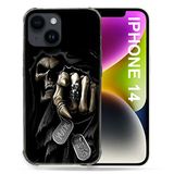 Beschermhoes Your Next Beschermhoes voor iPhone 14 (6.1), doodskop motief