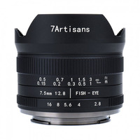 7artisans 7.5mm F2.8 MKII Canon EOS-R (APS-C) - 6971835484201