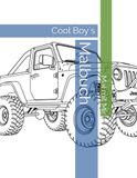 Malbuch: Cool Boy´s