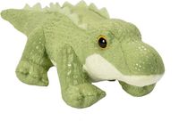 Wild Republic Pluche Krokodil - 13 cm - Groen