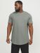 Jack & Jones Plus T-shirt Effen Ronde Hals Korte Mouw Katoen Sedona Sage 3XL