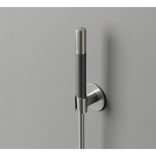 hotbath Cobber handdouche met wandsteun en doucheslang 150cm geborsteld messing (goud) PVD M443BBP