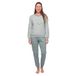 Kisses&Love Dames Winter Pluche Katoenen Pyjama KLP2
