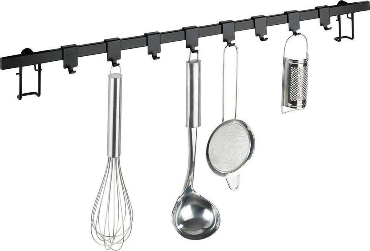 WENKO Turbo-Loc® Keukengerei Hanger 8 Haken Gala 60 cm