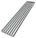 Grille de drainage en acier galvanisé, dimensions 100 x 20 cm, pour garage et cour