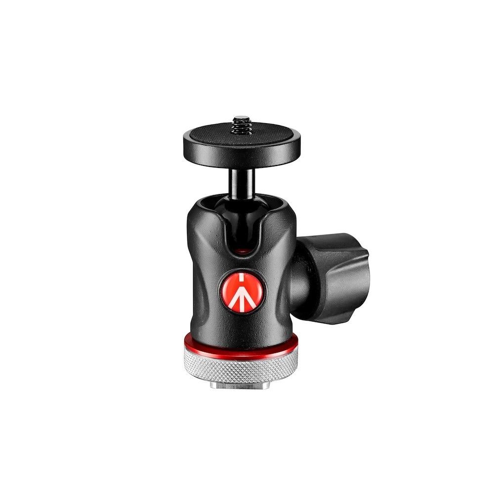 Manfrotto MH492LCD-BH - Statiefhoofd - Zwart/Rood