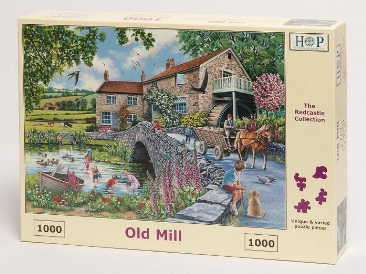 House Of Puzzles Legpuzzel - 1000 stukjes - Old Mill - House of Puzzels