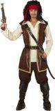 WIDMANN Piraat Pedro - Man - Bruin - Polyester - S