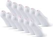 DANISH ENDURANCE Onzichtbare Katoen Sokken - Ademend en anti-slip Hiel - Unisex - Maat 48-51