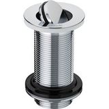 Wirquin 30723391 set de vidage pour lavabo, laiton, clapet rotatif, sans trop-plein, 100 mm
