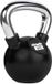 VirtuFit Kettlebell - Rubber/Chroom - 4 kg - Zwart