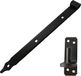 BOOGARDI Penture avec gond noire · 300mm / 400mm / 500mm / 600mm · ferrure portail porte gond à visser