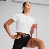 PUMA T-shirt court TAD ESSENTIELS Femme, Vêtements, Blanc, 3XL
