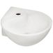 Wiesbaden Porta - Mitigeur d'angle - 35x35x14.5cm - Blanc brillant
