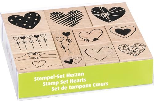 HEYDA Stempelset "hart"