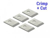 Delock Jeu de lames de sertissage+coupe RJ45 5 pièces pour Delock 86450