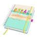 Sigel carnet spiralé - A5 - Jolie - Summer Breeze - 240 pages - avec dots - papier 120 grammes