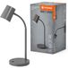 LEDVANCE Office Line Lampe de bureau avec bras flexible pliable gris