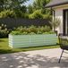vidaXL Jardinière surélevée vert pastel 240 x 80 x 55 cm Acier