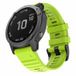 By Qubix Qubix - Groen Siliconen Bandje - 22mm Quickfit - Geschikt voor Garmin Tactix 8 - 47mm