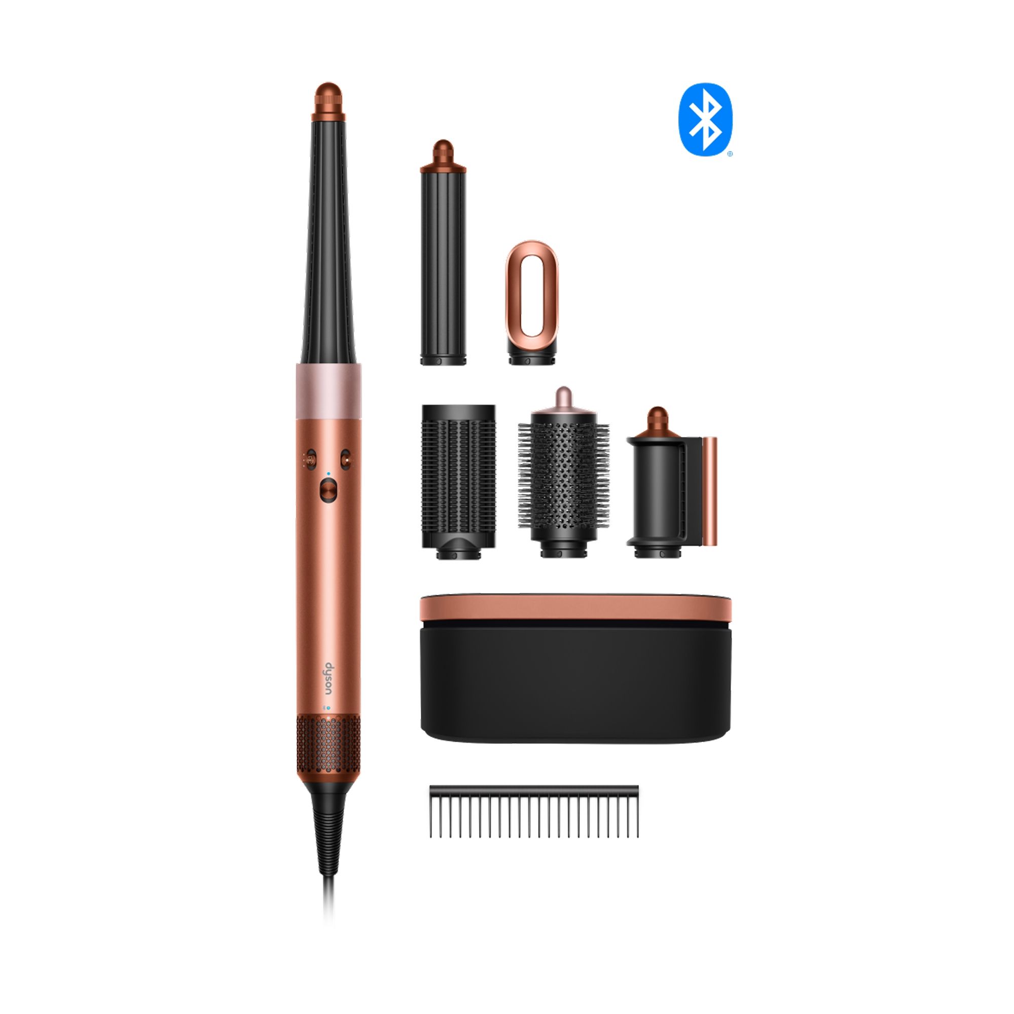 Dyson Airwrap i.d. Straight+Wavy Multistyler - Amber Silk/Pink Champagne