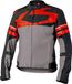 IXS Rapid-STX 2.2, veste textile imperméable, Gris/Noir/Rouge, XL