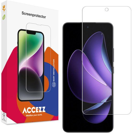 Accezz Screen Protector - Gehard Glas Screenprotector voor Oppo Reno 13 F (5G)