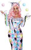 Leg Avenue Pretty Parisian Clown Kostuum voor Volwassenen S