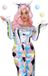 Leg Avenue Pretty Parisian Clown Kostuum voor Volwassenen S