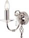 Elstead Lighting Aegean LED Wandlamp | 1X E14 Max 60W | Polished Nickel