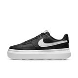 Nike Court Vision Alta Dames Sneakers Leer Zwart/Wit