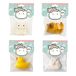 Jelli Squishi Set van 4 squishy dieren, sensorisch speelgoed voor stressvermindering voor kinderen, squishy gel, Kawaii Mochi, verschillende kleuren
